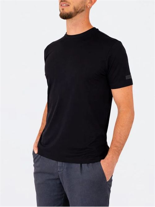 Heskimo t-shirt oxford scritta braccio HESKIMO | HE1410004/NERO